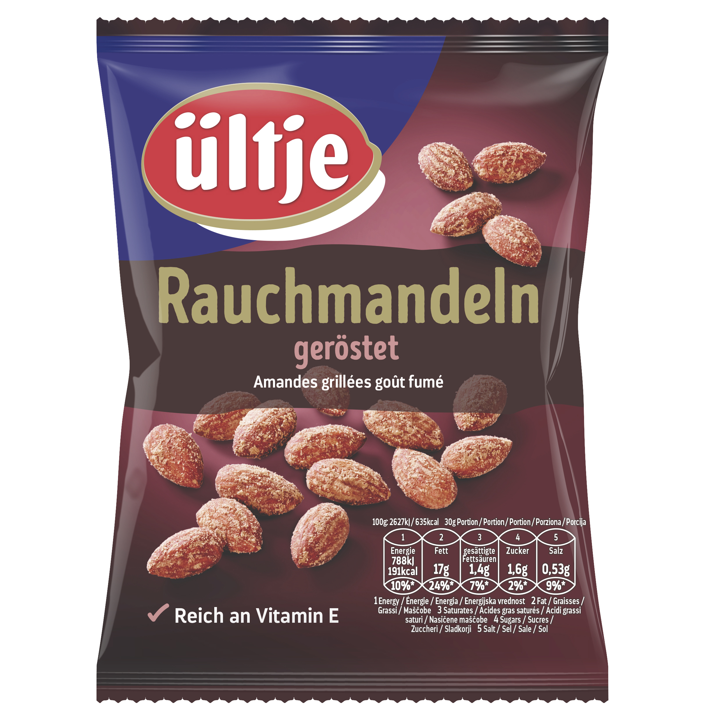 ültje Rauchmandeln, geröstet, 150g Beutel