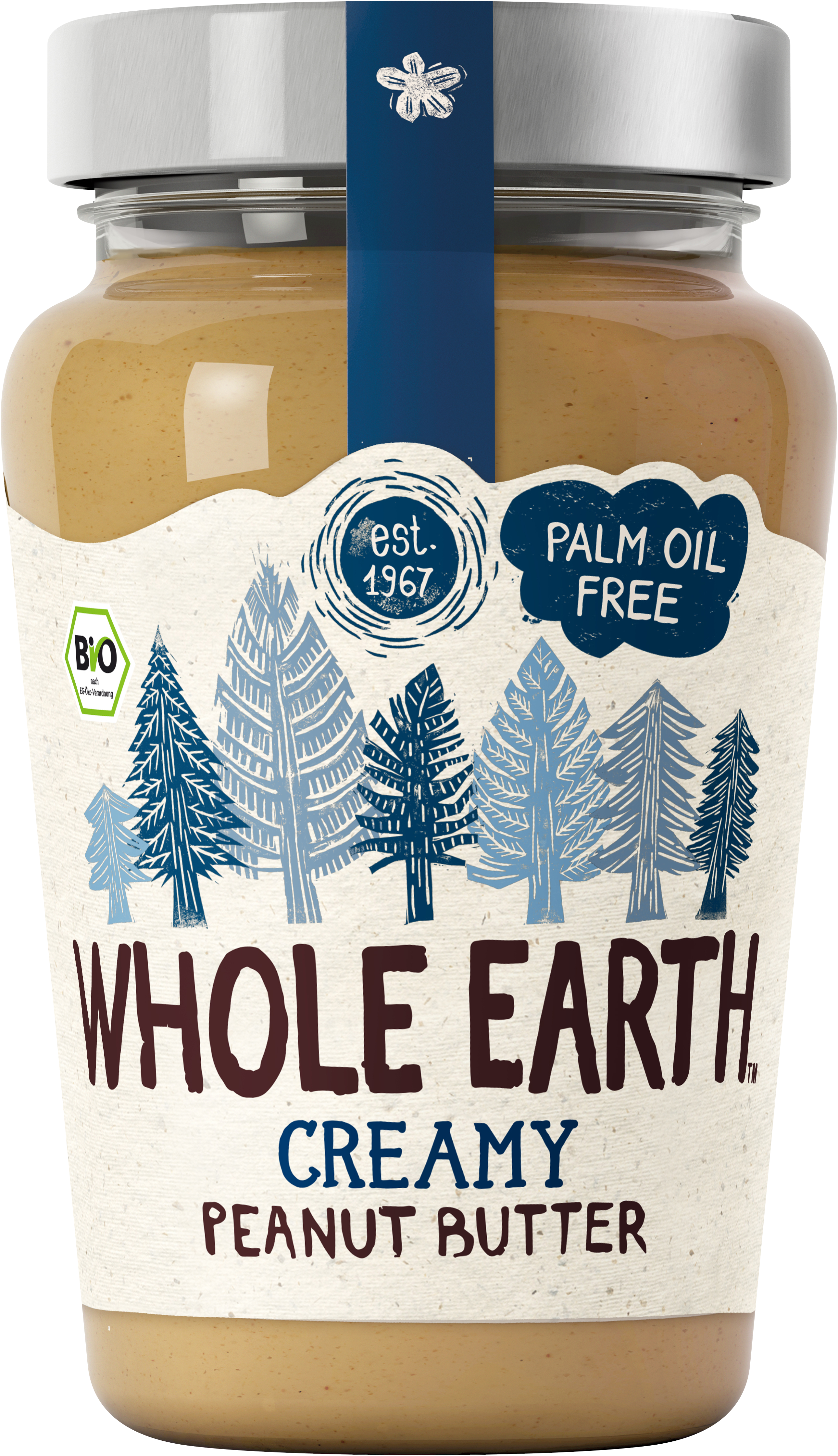 Whole Earth creamy peanut butter 340g
