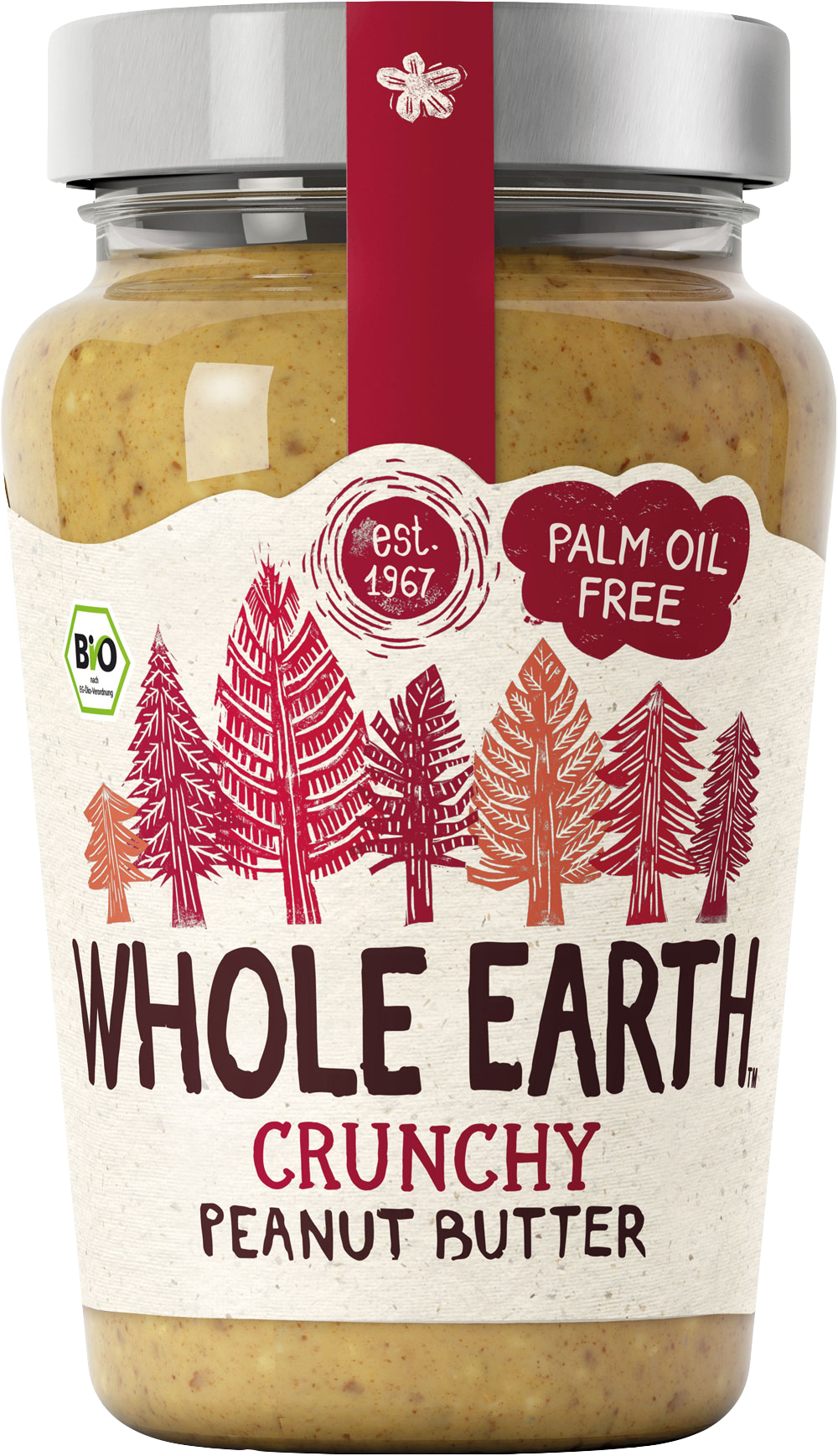 Whole Earth crunchy peanut butter 340g