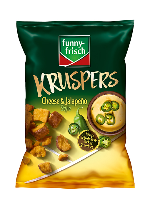 funny-frisch Kruspers Cheese & Jalapeno 120g