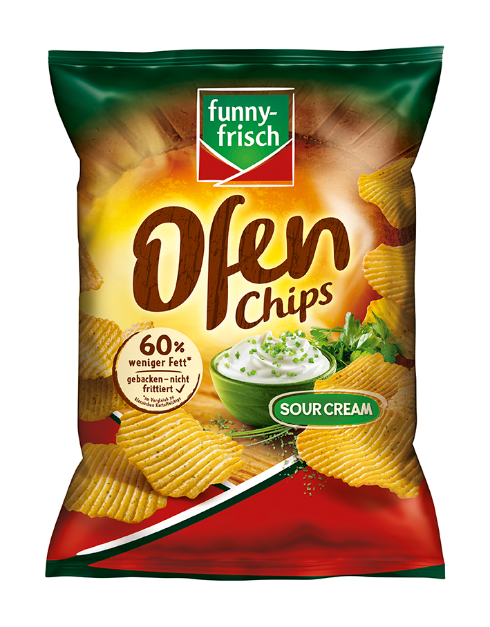 Ofen Chips Sour Cream 125g