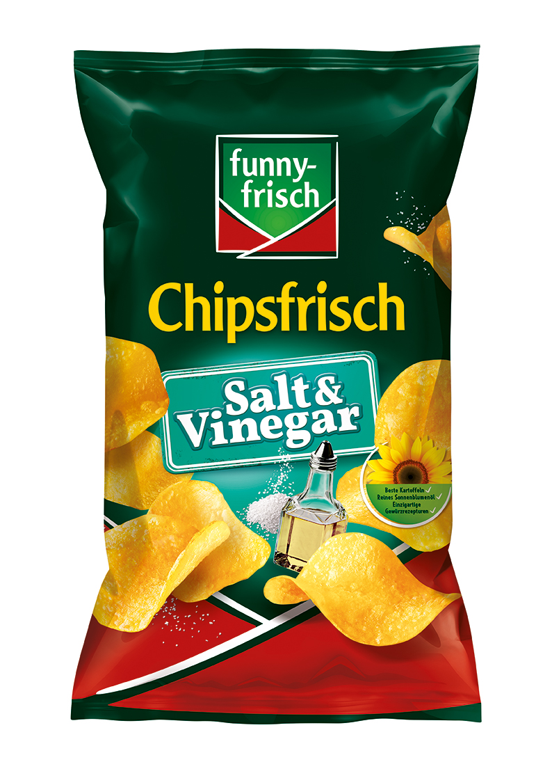 funny-frisch Chipsfrisch Salt&Vinegar 175g