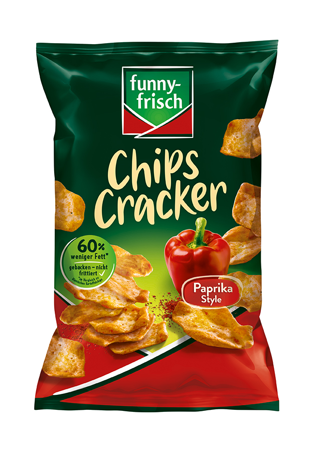 funny-frisch Chips Cracker Paprika 90g