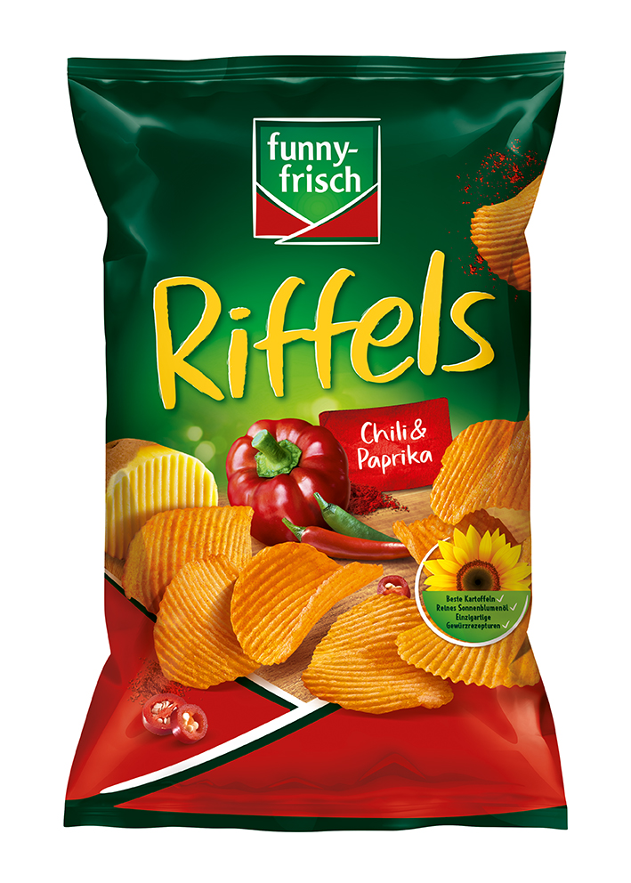 funny-frisch Riffels Chili & Paprika 150g