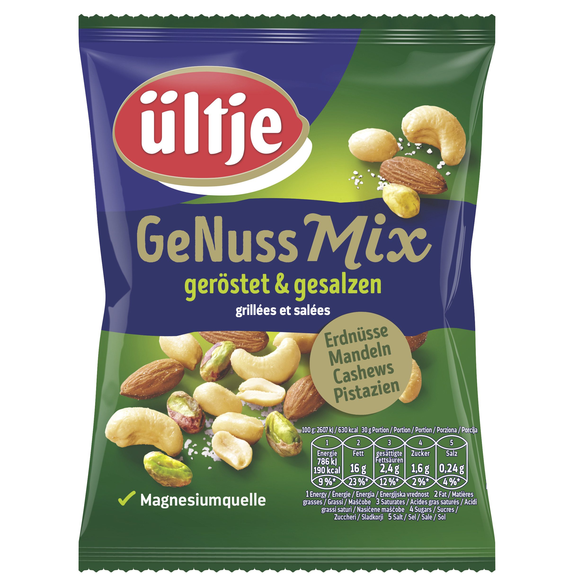 ültje GeNuss Mix, geröstet & gesalzen, 150g Beutel