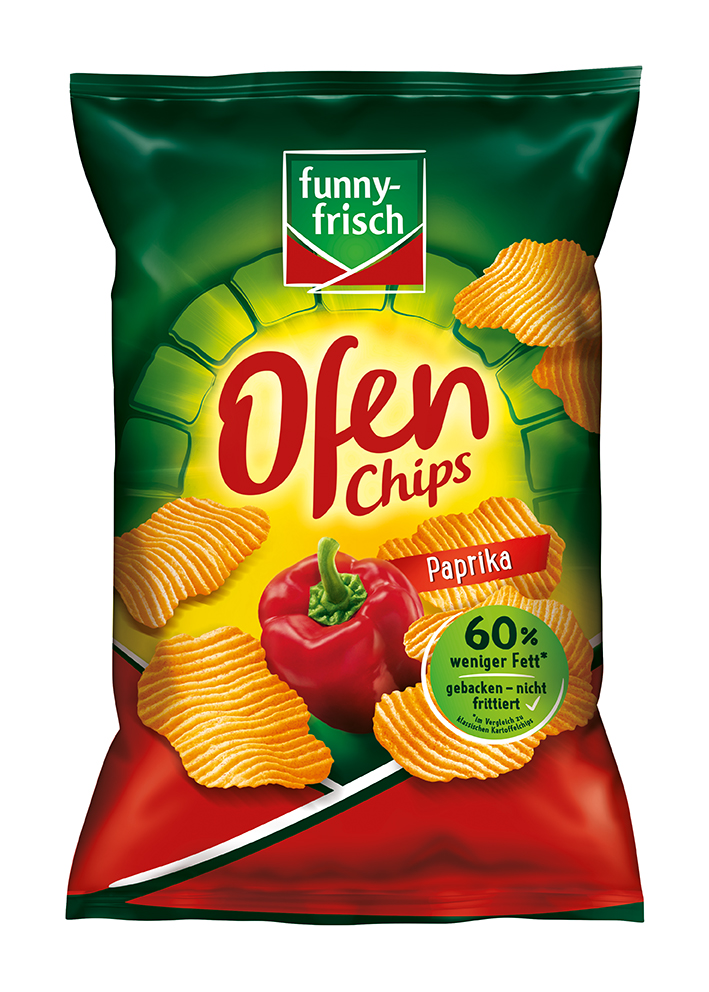 Ofen Chips Paprika 125g