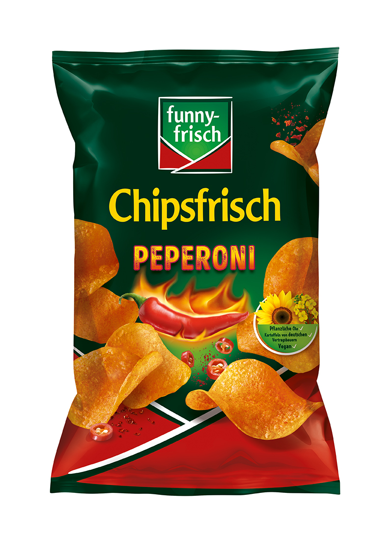 funny-frisch Chipsfrisch Peperoni 150g