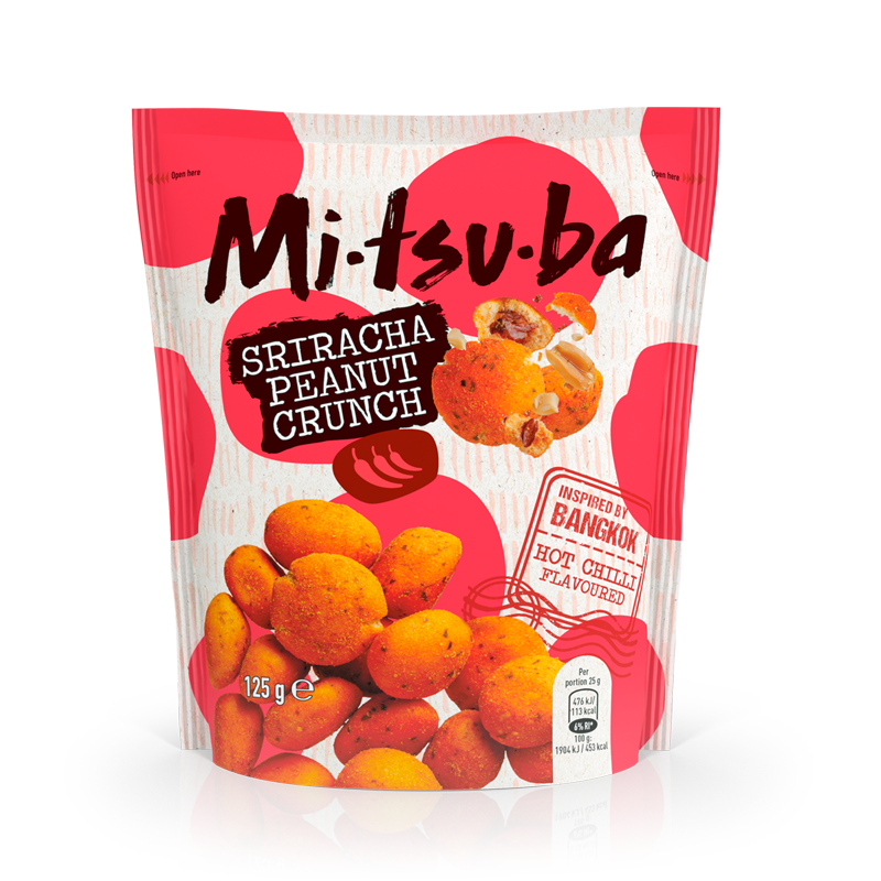 Mitsuba Sriracha Peanut Crunch  125g