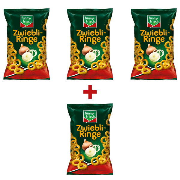 funny-frisch Zwiebli Ringe 3+1 