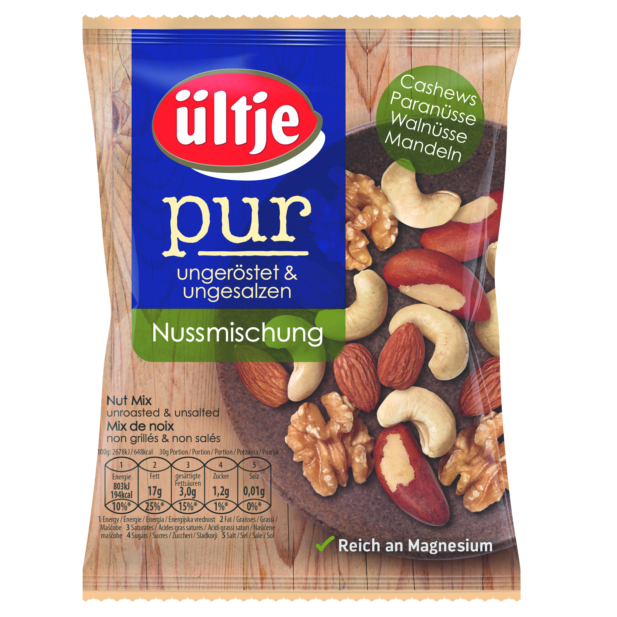 ültje pur Nussmischung, 150g Beutel