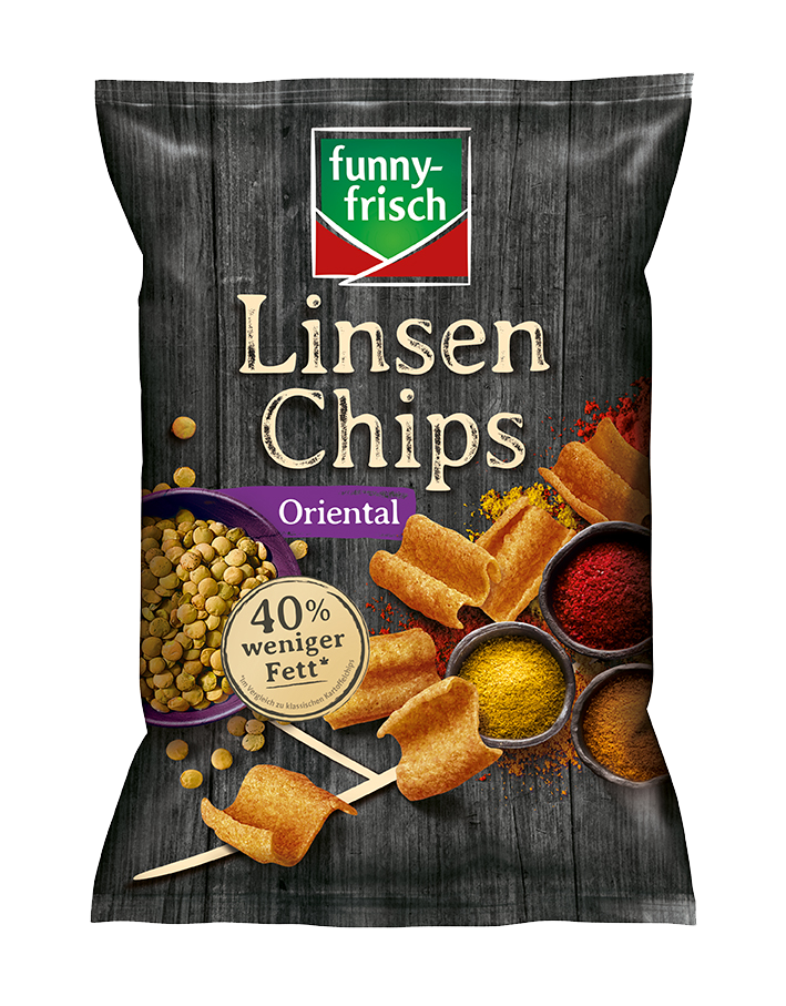 funny-frisch Linsen Chips Oriental 90g 