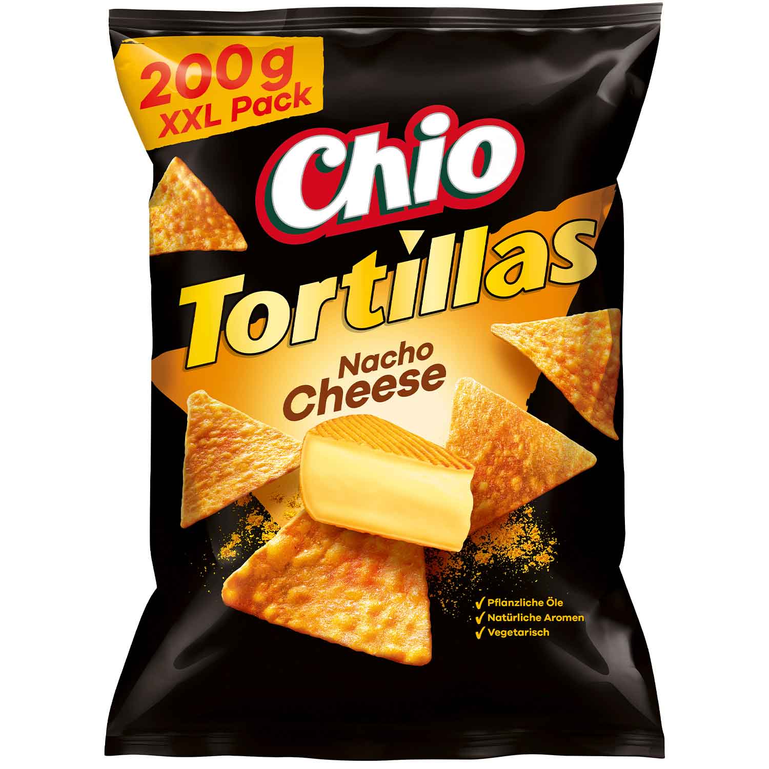 Chio Tortillas Nacho Cheese 200g
