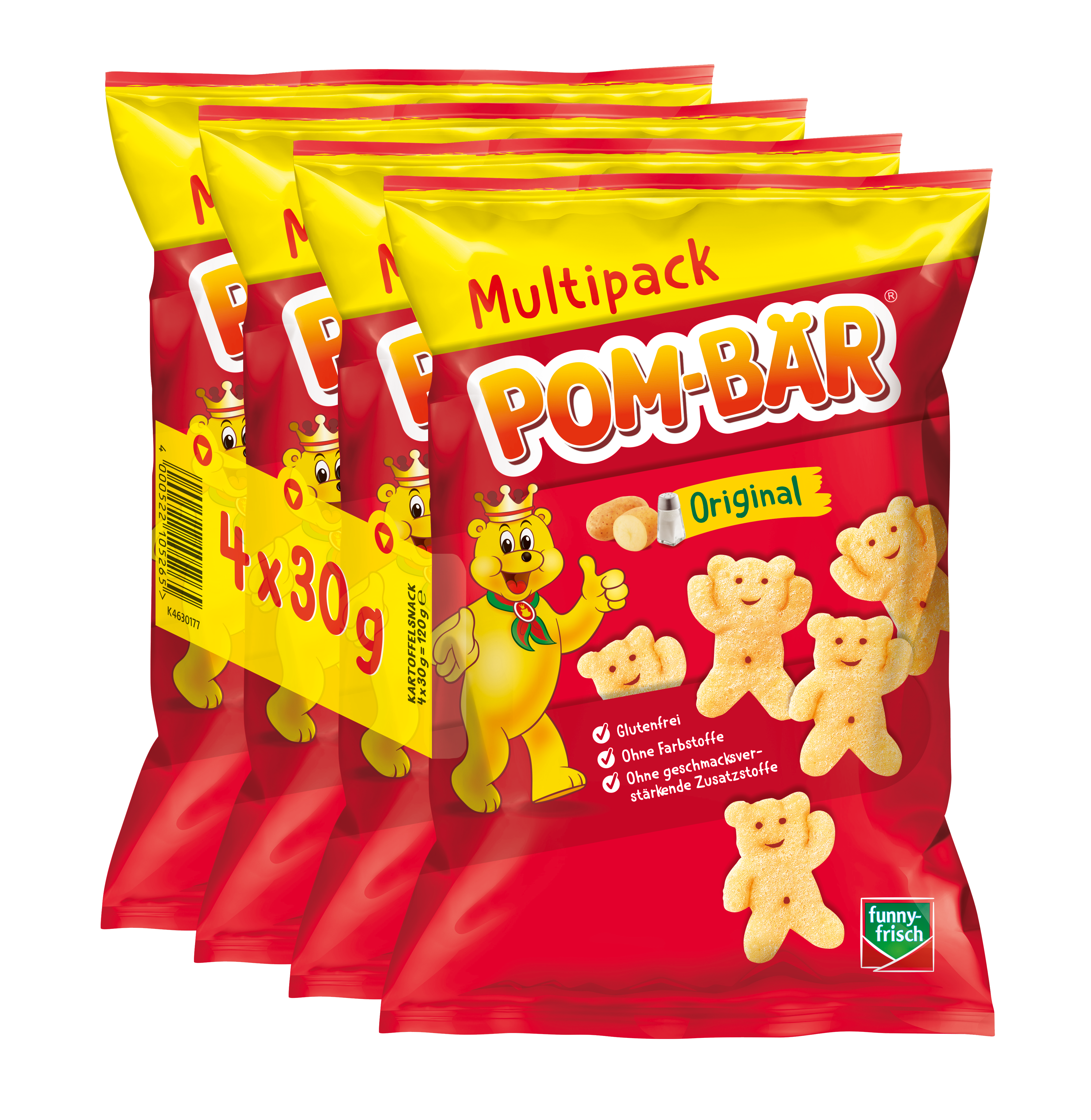 POM-BÄR Original Multipack 4x30g