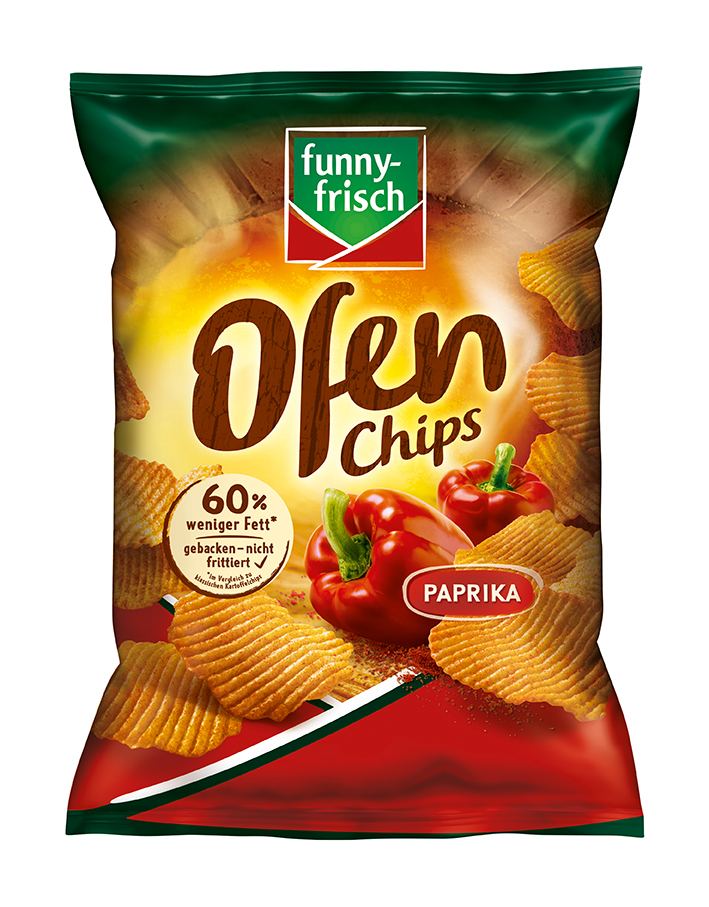 Ofen Chips Paprika 125g
