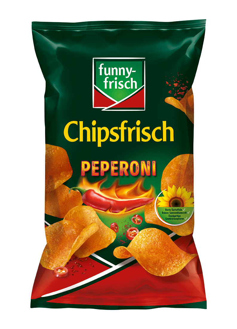 funny-frisch Chipsfrisch Peperoni 175g